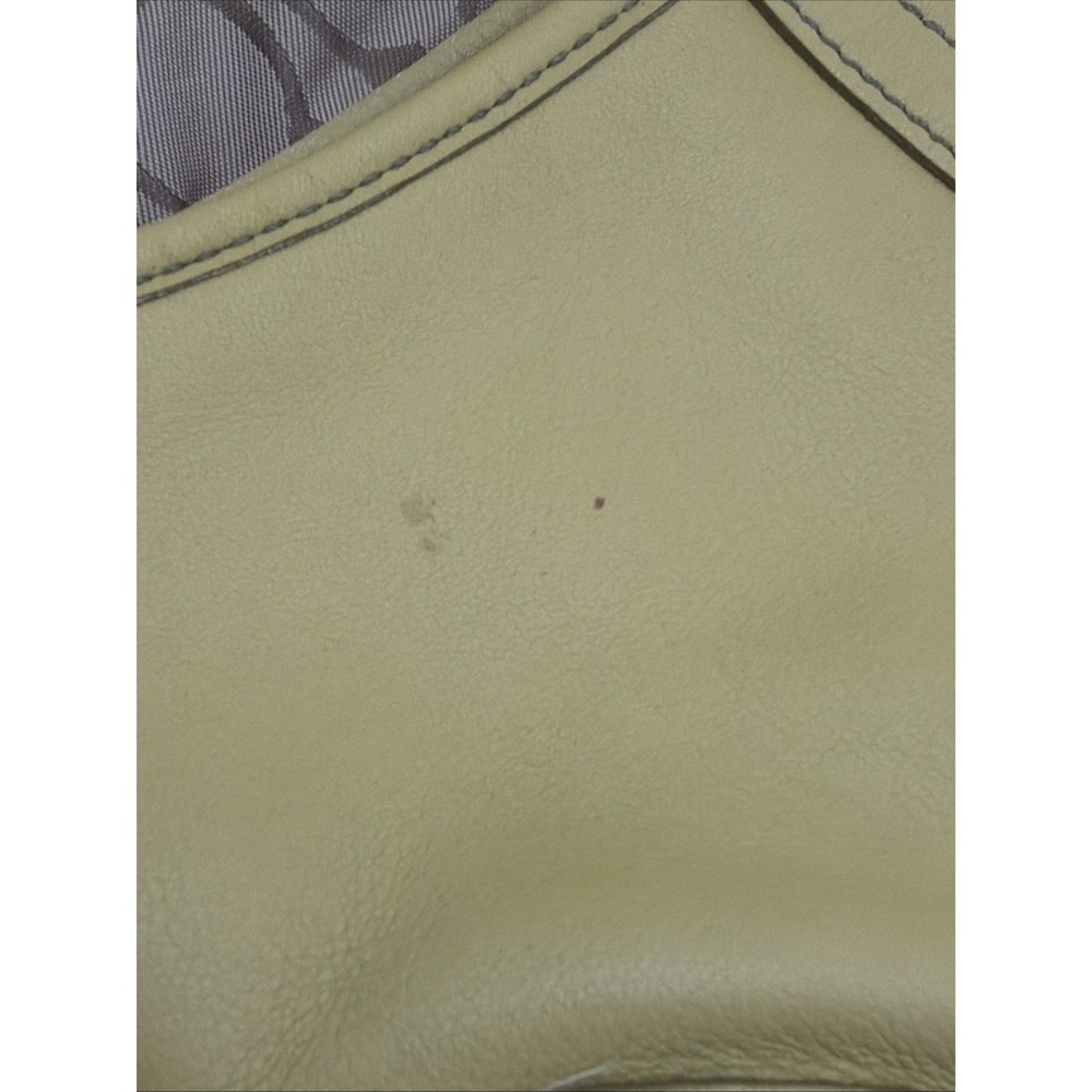 Rare Coach Vintage SMALL 9247 Lime Green Soho Y2K Leather Shoulder Bag - Picture 11 of 13